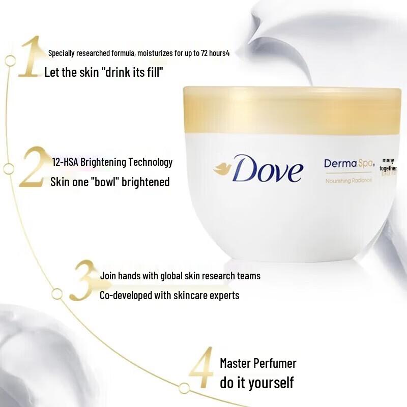 Dove Body Lotion & Yunnan Baiyao Toothpaste Bundle