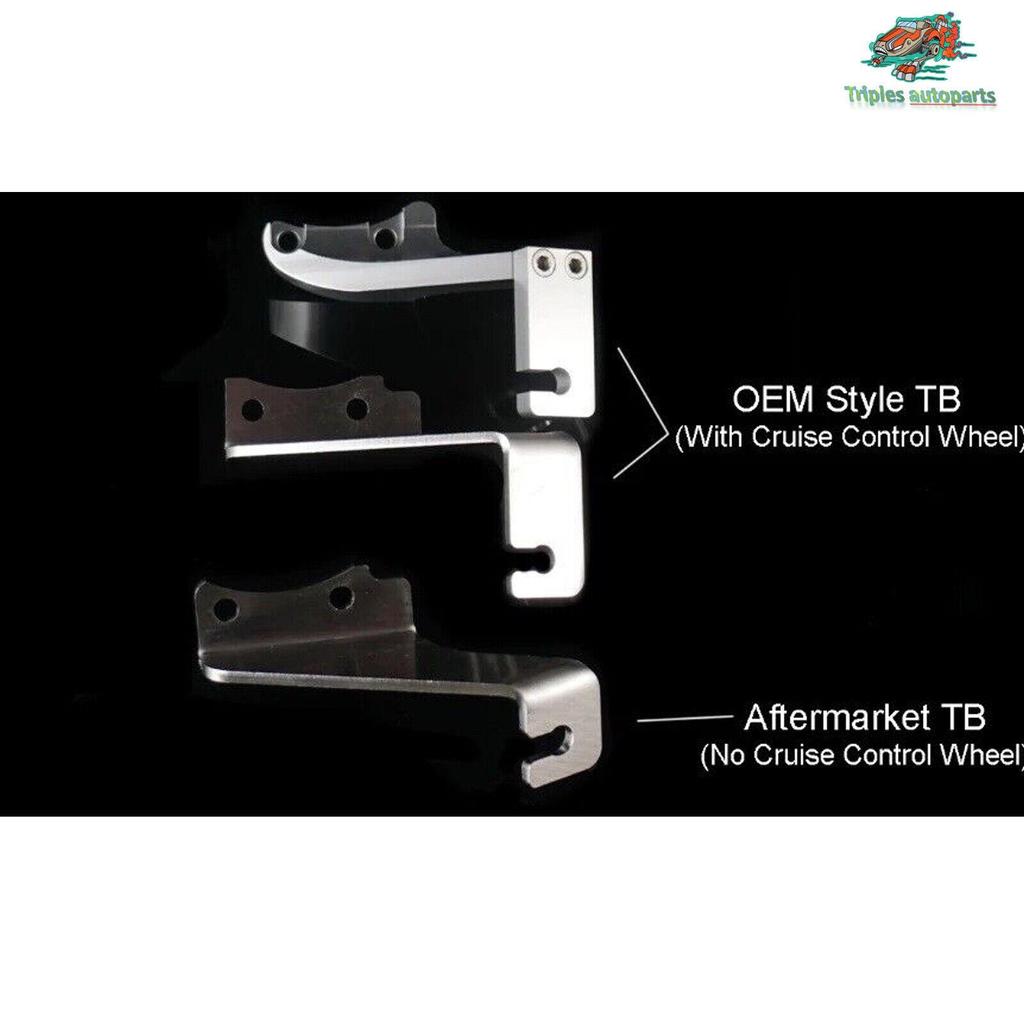 K-Series Throttle Body Bracket for Honda K20 Integra, RSX, Civic, CRX with Cruise Control