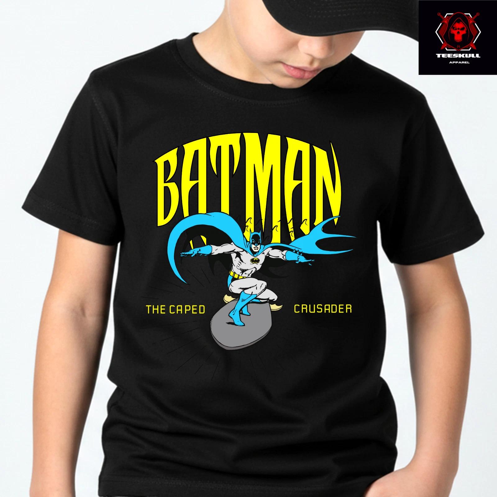 BATMAN The Caped Crusader Unisex Premium Soft Cotton T-Shirt S