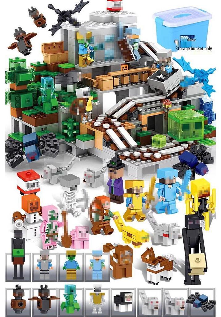 Minecraft Steve's Treehouse Adventure Set - Building Blocks Toy for Kids