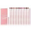6-teiliges mattes Lipliner-Set: Wasserfest, strapazierfähig, leicht zu färben, langanhaltend, für alle Hauttypen geeignet – perfekt als Weihnachtsgeschenk.