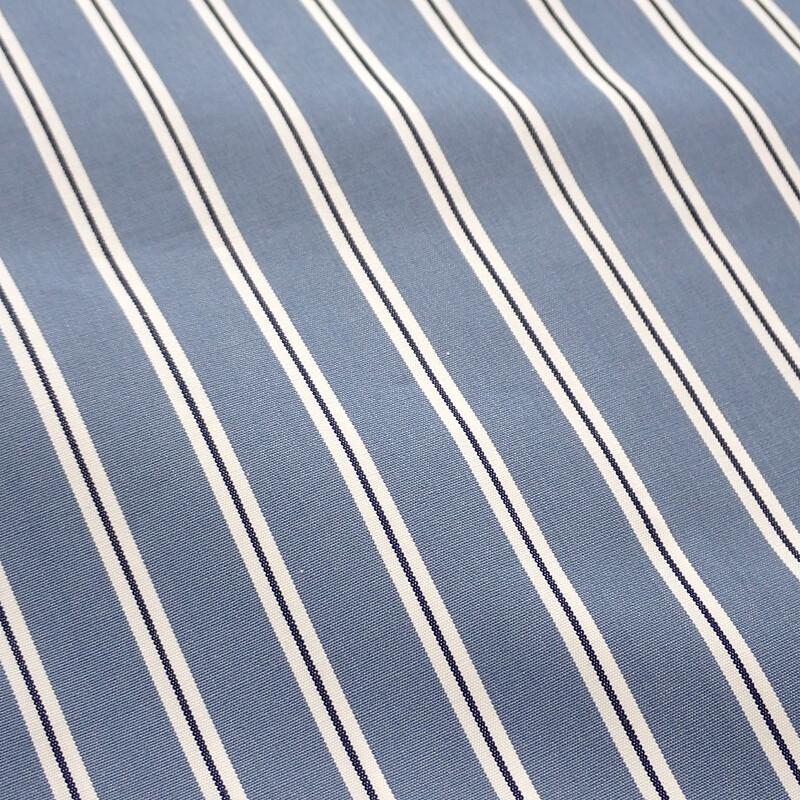 Gucci 814715 46 Long Sleeve Shirt Blue Cotton Mens