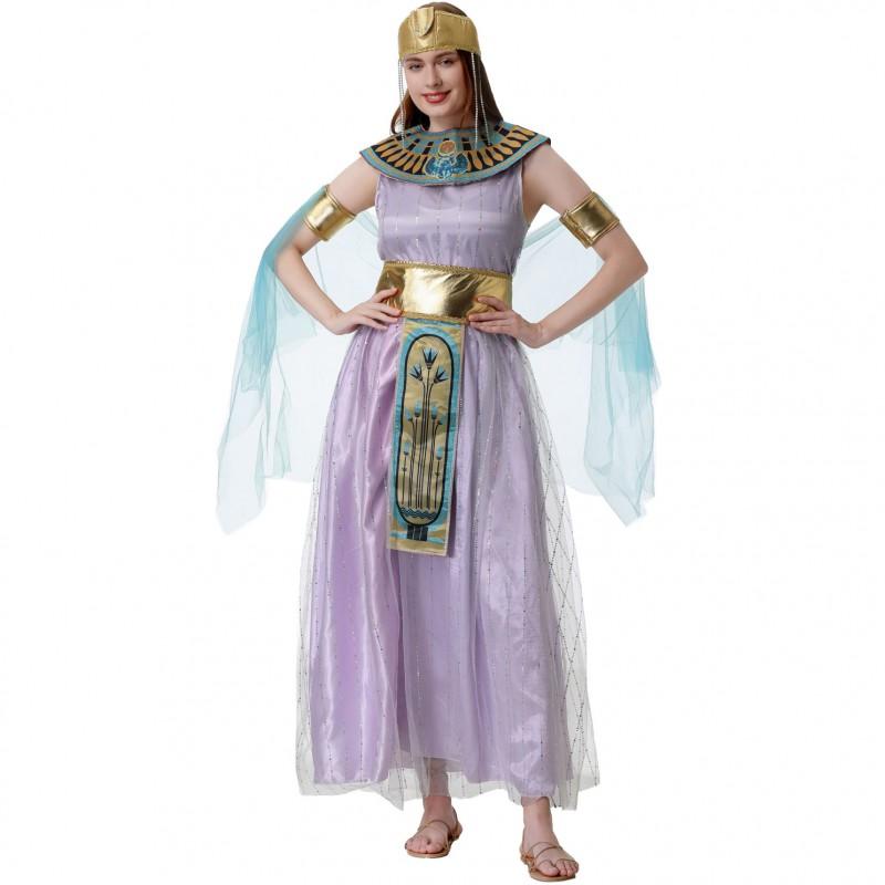 Medieval Athena Roman Dress Greek Goddess Costume Halloween Cosplay Party Women M XL