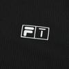 Fila Golf Series Fashionable Minimalist Comfortable Short Sleeve Polo Shirt Women Tops Deep-Black A11W625114FBK