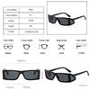 Fashion Unique Small Square Sunglasses Women Retro Brand Designer Men Trending Punk Sun Glasses UV400