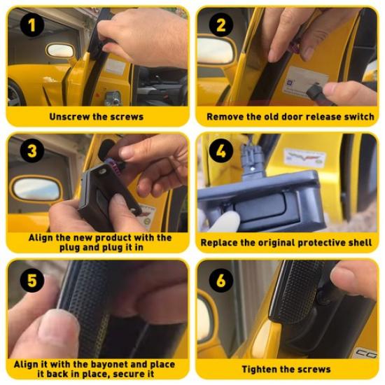 Door Release Handle Switch For 2005-2013 C6 Chevrolet Corvette 2004-09 Cadillac