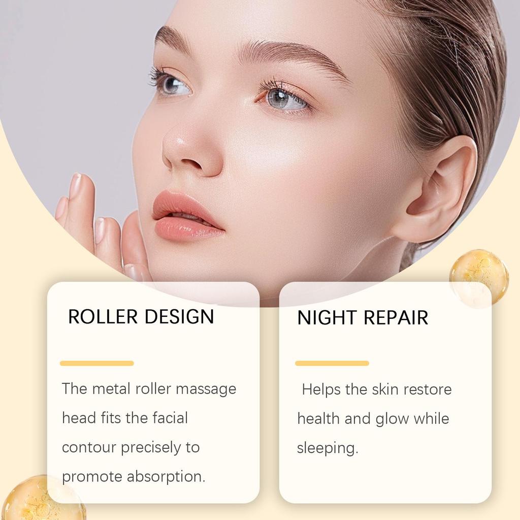 OUHOE Night Roll-On Serum: Gently Hydrates and Nourishes the Skin To Improve Its Appearance
