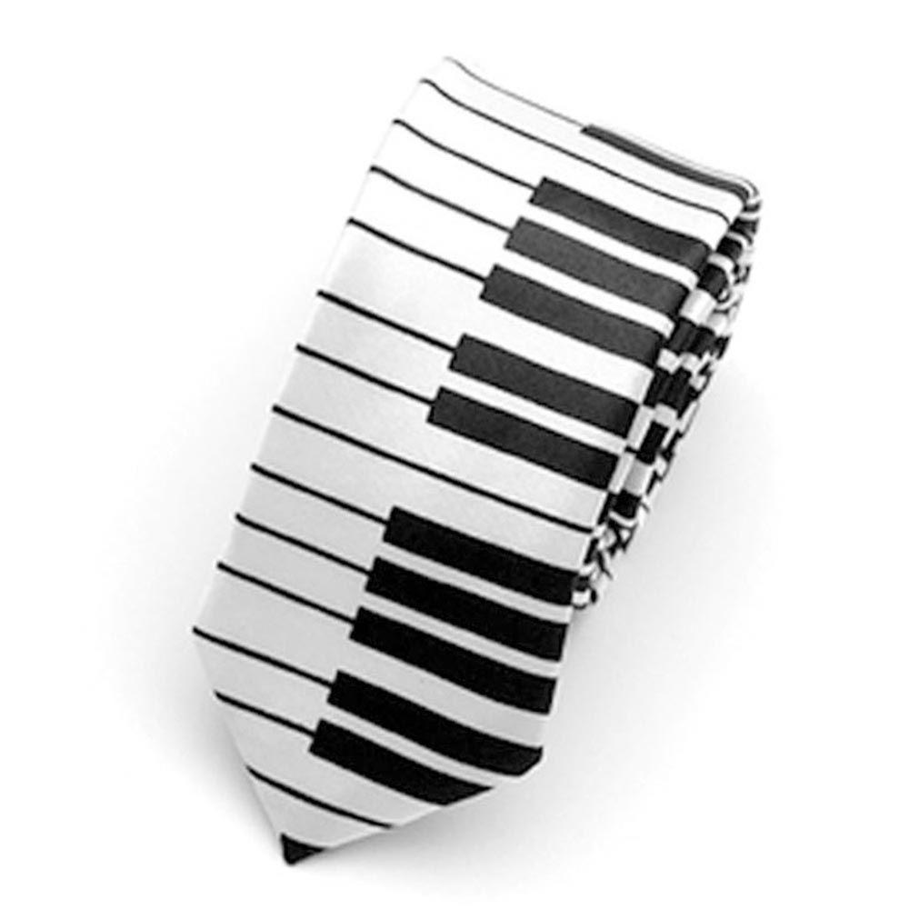 

Slim Keyboard Piano Men Music Tie Tie Casual Necktie