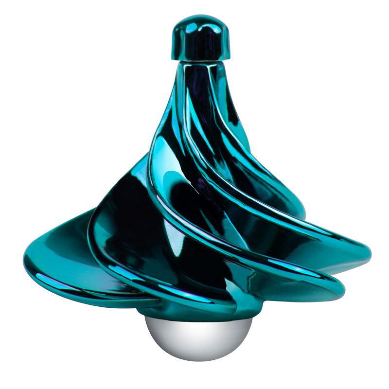 

Ветряной черный технический гироскоп: Скрученная вручную игрушка для декомпрессии для мужчин Wind Spinning Top циан