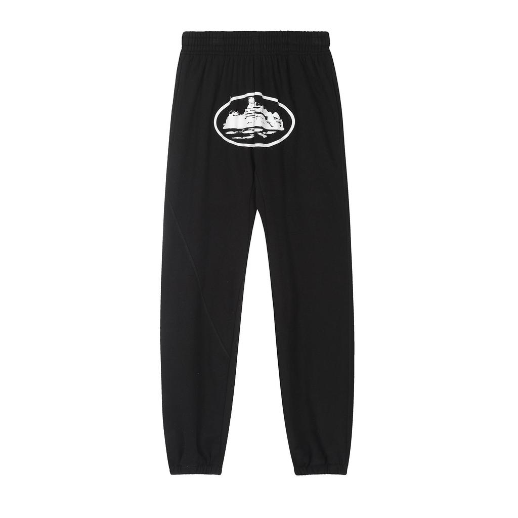 Módní pánská volná streetová fleecová mikina Corteiz, sportovní set