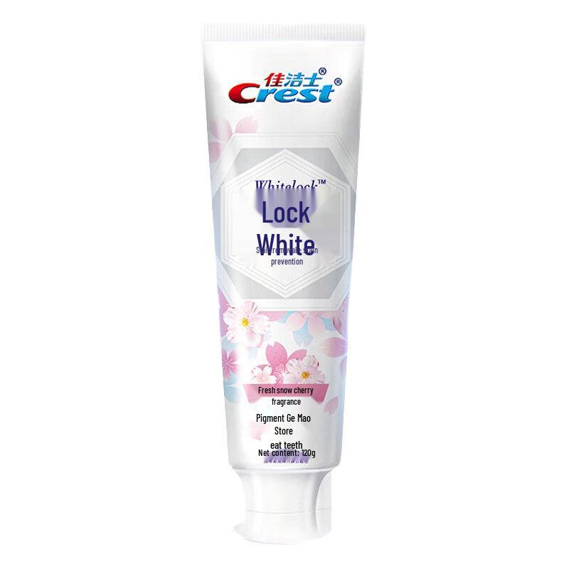 Crest Whitening Toothpaste 120g 3-Pack (Random White Peach/Snow Cherry)
