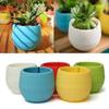 Plastic Flower Pot With Drainage Holes For Indoor Garden And Outdoor Planting