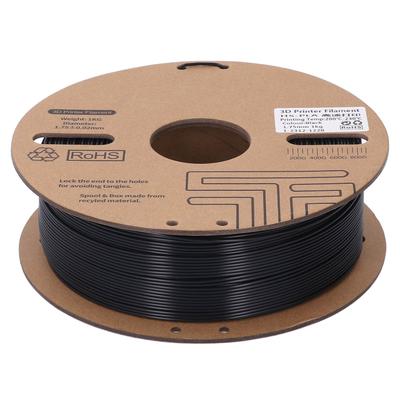Black PLA Plastic Filament 1KG 1.75mm 3D Printer Filament 30?600mms High Speed Printing Consumable