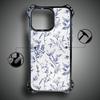 Etui Iphone 14 Pro Max Ibizu Dropguard Ultra Z Magsafe, Pastel Bloom, Lazurowe Szepty