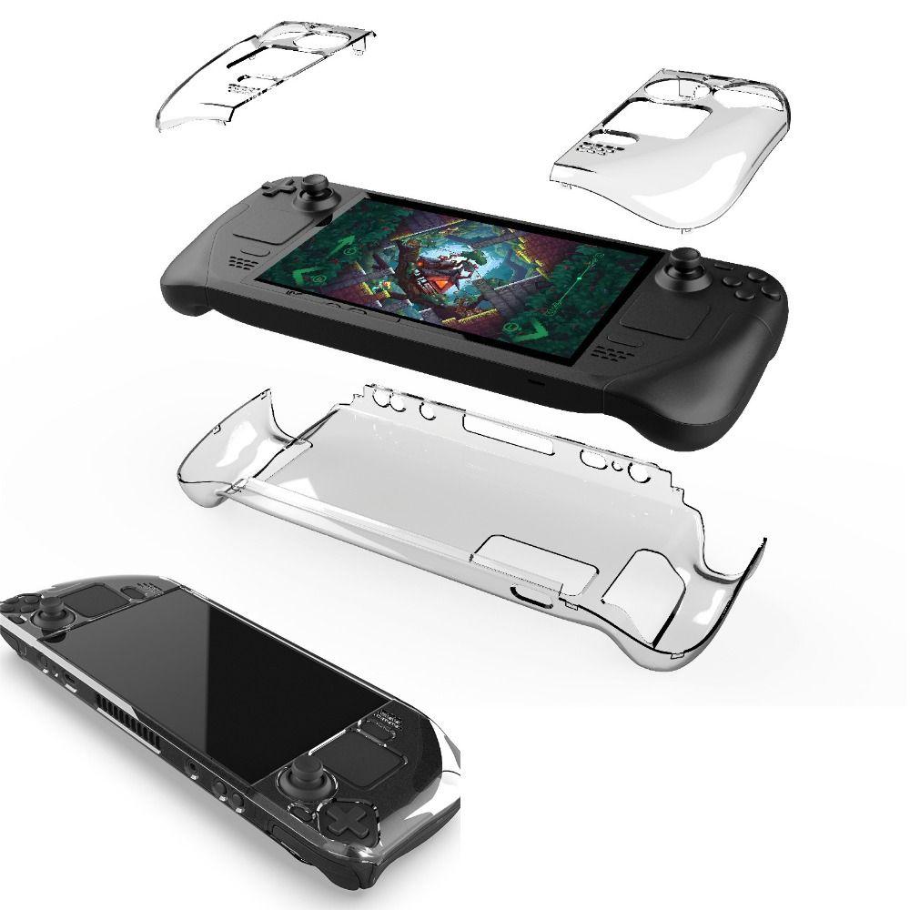 

Жесткий корпус игровой консоли, прозрачный защитный чехол для ПК с кристаллами