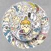 51 Chiikawa Cartoon Stickers: Cute, Waterproof, Decorative, Small Mochi Japanese Anime Sheets