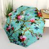 Floral Roses Vintage Outdoor Automatic Umbrella with 8-Rib Lightweight All-Season Use Fashion Lovers Perfect Gift for Women/Men