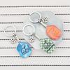 3D Metal Sporty Pickleball Keychain For Women Key Ring Pickleball Racket Keychain Key Holder Keychain Bag Pendant