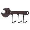 Industrial Style Hook Innovative Wall Decorative Cast Iron Hooks Clothes Hanger Pendant for Bar Entryway Wrench Shape