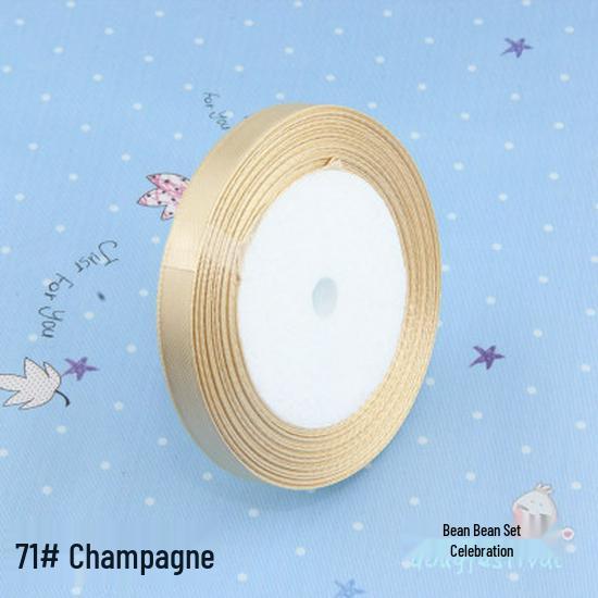 1cm DIY Handmade Satin Ribbon: Gift Packaging, Cake Decorating & Wedding Jewelry Materials