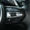 Carbon Fiber M Sport Steering Wheel Button Frame Trim ABS For BMW 3 5 M Series