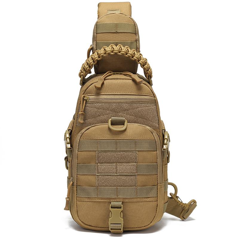 Tactical Chest Bag for Men Waterproof Camping Military Shoulder Bag Outdoor Hiking Hunting Crossbody Bag Sling Army Assault Pack
