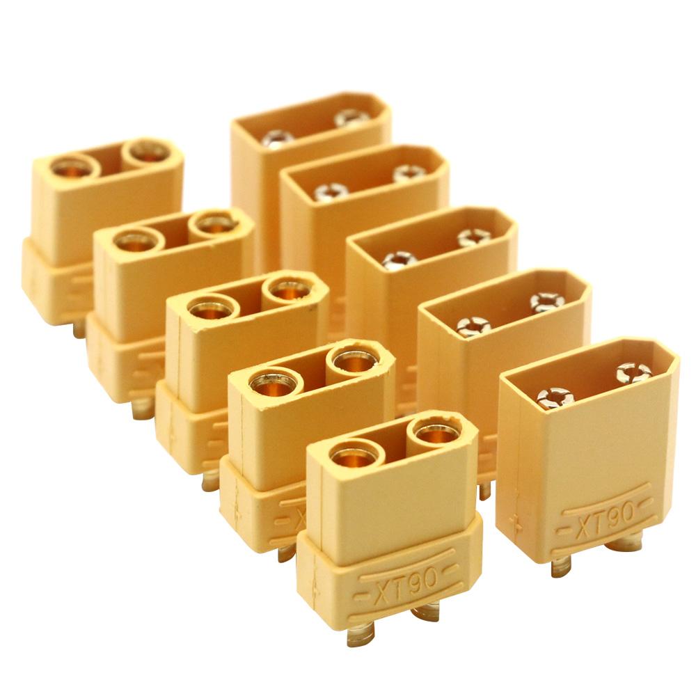 10/20pcs XT90 XT-90 Plug Male Female Bullet Connectors Plugs For RC Lipo Battery Rc Drone Airplane Accessories Wholesale