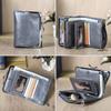 Head Layer Cowhide RFID Anti Magnetic Women's Wallet Casual Iron Hinge Multifunctional Short Leather
