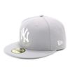 New Era MLB New York Yankees NY Size 7 5950 NEYYAN GRY SWHT 25J Cap, Grey, 5/8,