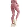 Peach Seamless High-Waist Butt-Lifting Yoga Leggings for Women