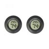 1/6PCS Mini Hygrometer Thermometer Fahrenheit or Celsius Meter Digital LCD Monitor Indoor Room Round Humidity Temperature Gauge 2