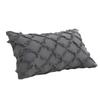 Living Room Bedroom Cotton And Linen Cut Flower Sofa Cushion