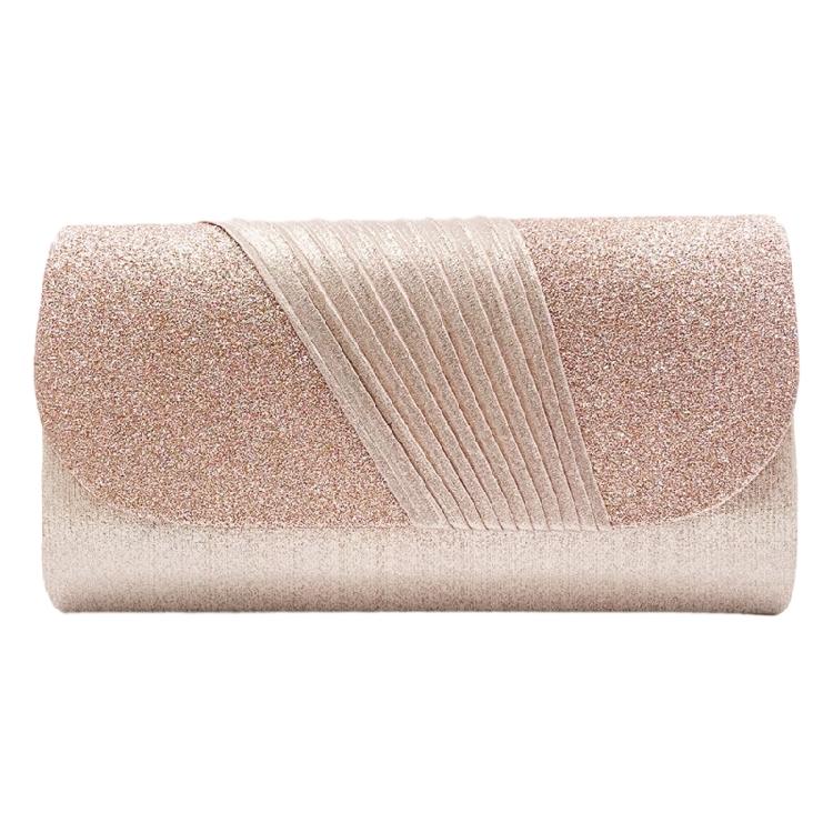 Модная складчатая сумка-клатч, элегантный вечерний клатч для женщин и дам шампанского