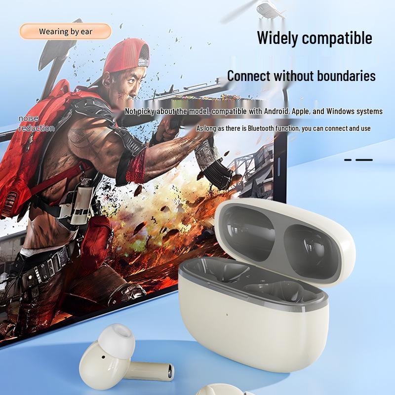 Universal Long-Lasting 3D Stereo Wireless Bluetooth Earbuds - In-Ear High-Fidelity, Comfortable Fit.