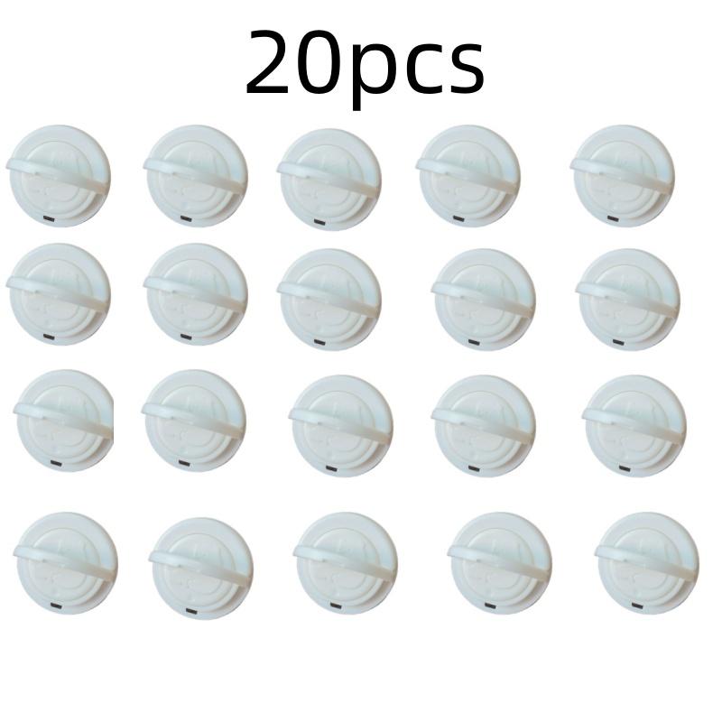 [Euronorm]10/20Pcs Socket protective cover Pull ring Power Protector Baby Safety Electric Plug Socket Cover for Baby Kid Plastic