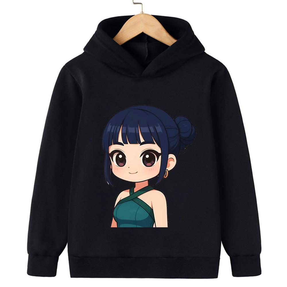 Korean Kpop Demon Hunter Hoodie for Kids - Boys & Girls Spring/Autumn Anime Sweatshirt