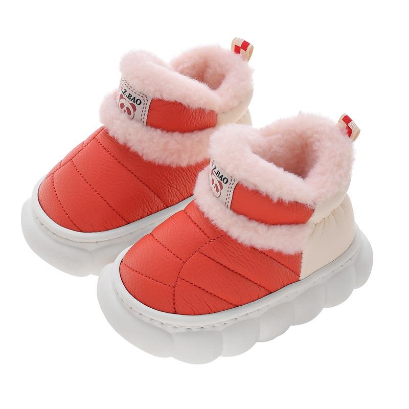 Детские зимние тапочки из хлопка — фото 6