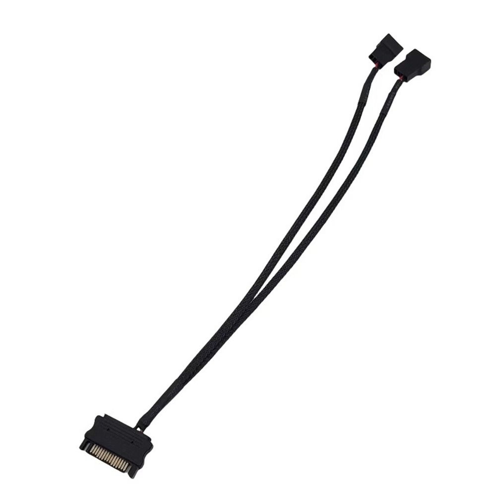 24AWG Power Cord 3Pin/4Pin 4-Pin Connector Professional SATA to 4pin Computer Cooling