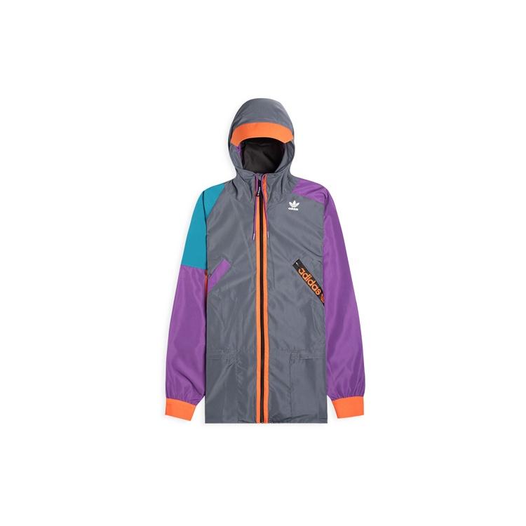 adidas originals WB Karkaj Windbreaker Grey Men s FM3693 M