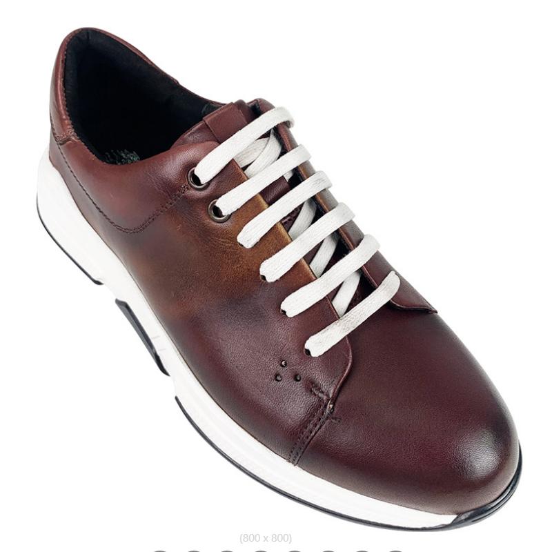 Fashion Men's Casual First Layer Leather Shoes Cloth Anti-slip Wear Golf Sole Sports Wedding Shoes Zapatos Sapat A21