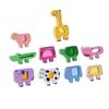 10 Acrylic Building Blocks – Construction Toy for Preschool, Kindergarten, Parent-Child Play,