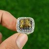 Natural Rhyolite Daughter Birthday Statement Engagement Ring Size 7 925 Silver