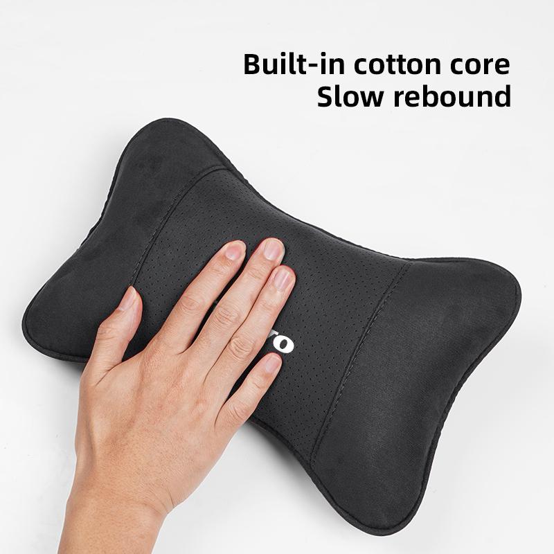 Keychain High-quality Car Headrest Memory Foam Automobile Neck Pillow Interiors Accessories For Volvo V60 V40 XC60 XC90 V50 S90