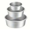 4/6/8 Inch Birthday Cake Mold, Aluminum Alloy Active Bottom Cake Mold, Home Baking Tray Mold, Baking Utensils Cake Tools