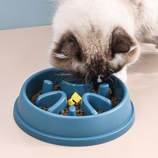 Tigela Elevada Antiderrapante Ecológica Yousheng para Cães Alimentador Lento Previne Virar Hábitos Alimentares Saudáveis Tigela de Alimentação para Cães Pequenos e Médios