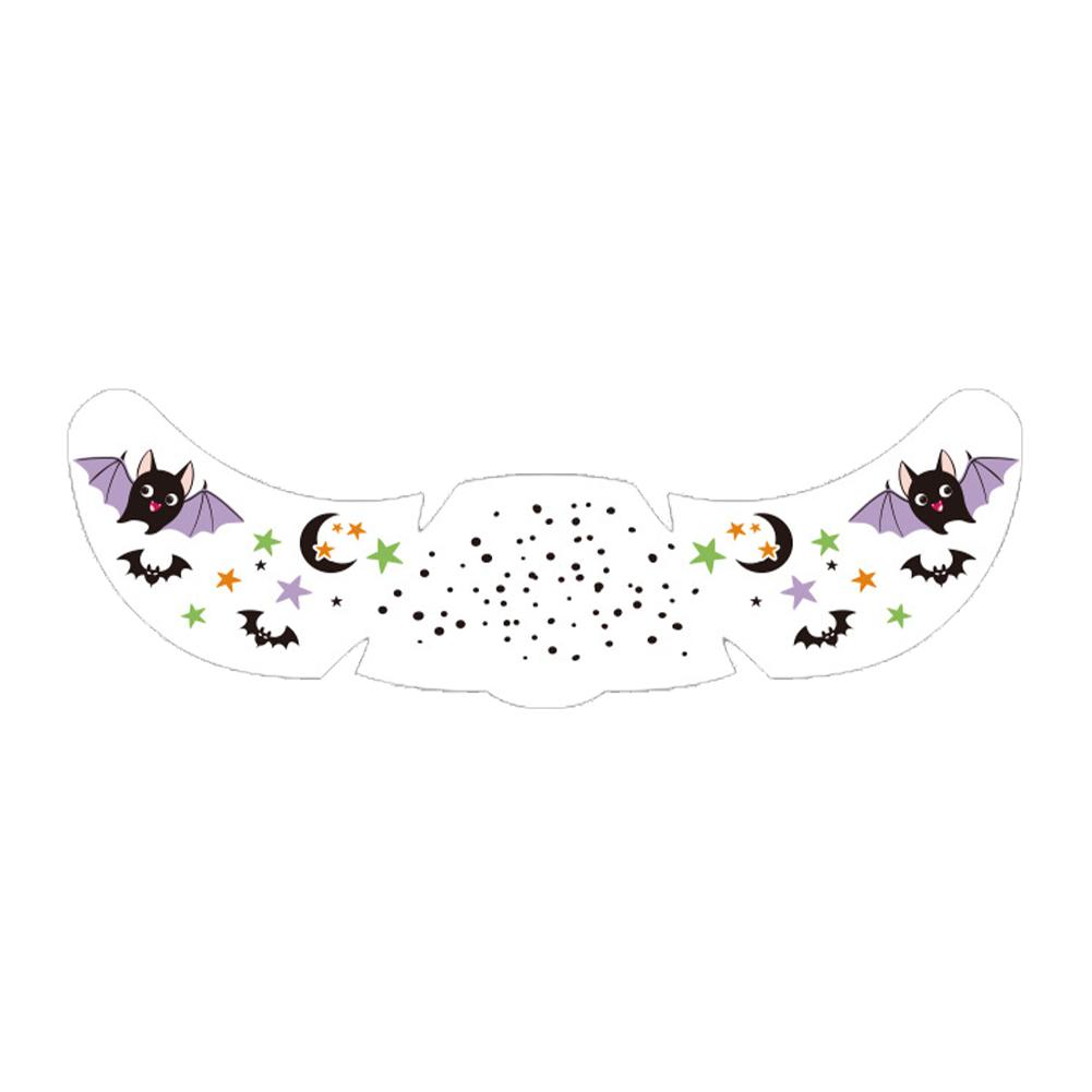 Halloween Facial Sticker Decals DIY Festival Party Dress Up