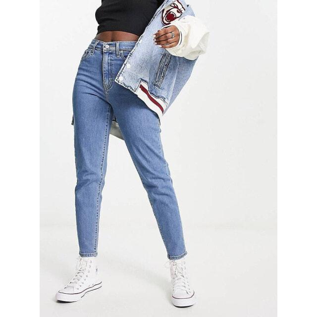 

Светлые джинсы Mom с завышенной талией Levi s