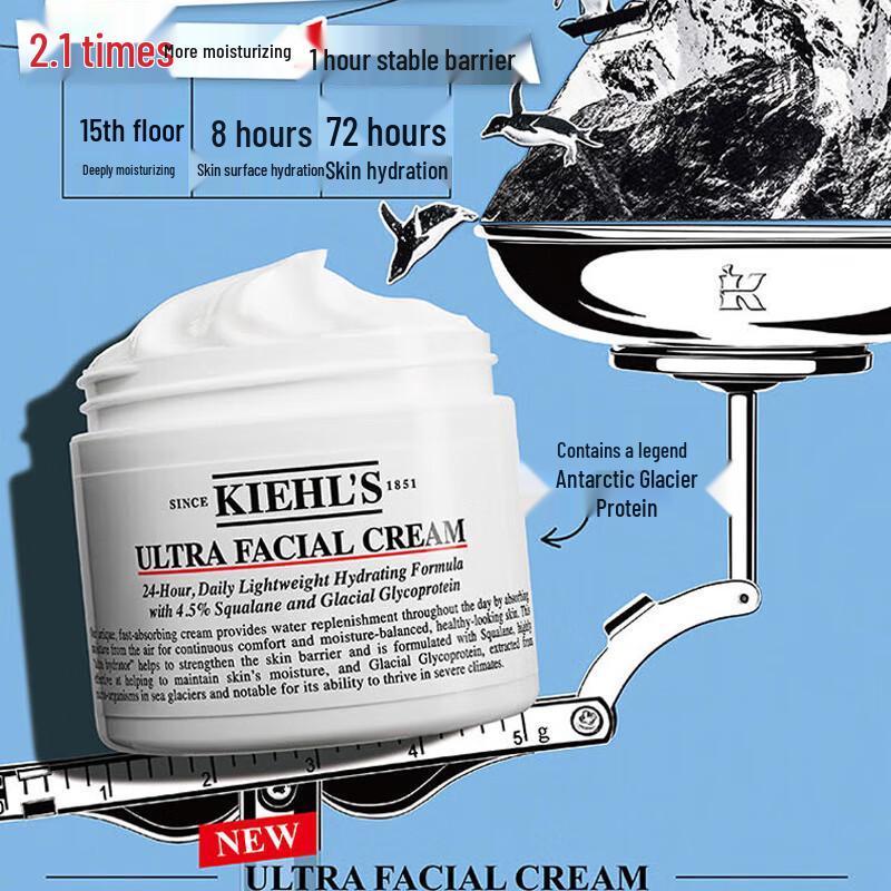 Kiehl's All-New 3rd Gen Ultra Facial Cream 50ml