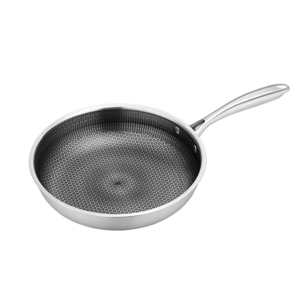 

Кастрюля из нержавеющей стали с ячеистым покрытием - устойчива к царапинам и износу, легко моется