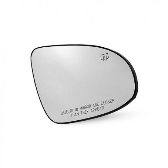 Mirror Glass Heated W/ Backing Plate Passenger Side For 2014- Toyota Corolla